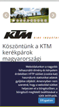 Mobile Screenshot of ktmteam.hu